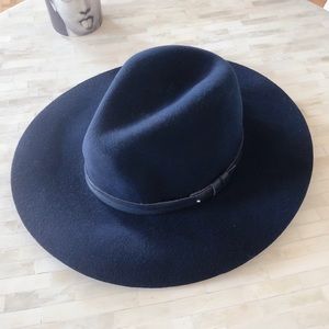 Rag & Bone Wool Hat with Leather Band